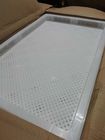 ISO9001 PPE Plastic Drogende Dienbladen 75 * 55 * 5cm voor Capsulesuikergoed