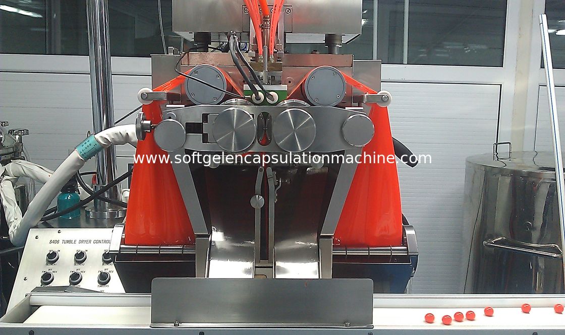 De Inkapselingsmachine van schaalsoftgel, Vloeibare het Vullen van Softgel Machine S406