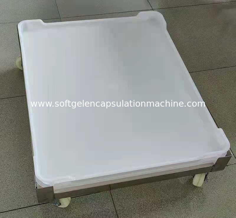 Lichtgewicht Plastic Koelere Tray Food Grade Stackable Flat-Bodem 762*600*55mm