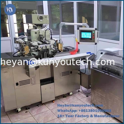 Kwaliteit  Full Automatic Soft Capsule Making Machine with 10 Plungers and 43470pcs/hour Capacity for GMP Compliant Production Fabriek