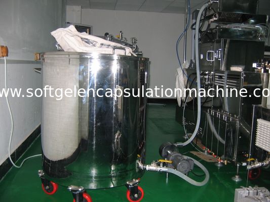 De Mixergelatine die van de gelatinekleur de Smeltende Tank van Softgel vullen met Hydraulisch Opheffend Systeem