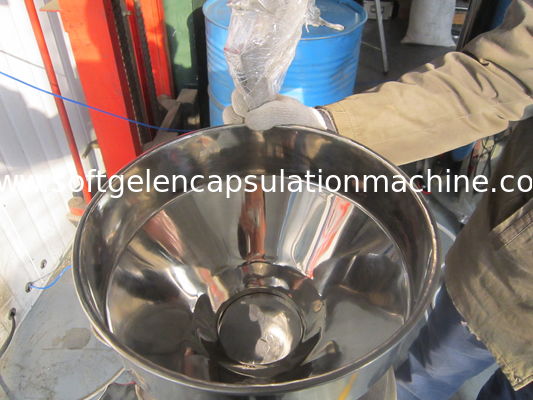 De geneeskunde van de Softgelcapsule vloeibare recyclingsmachine met het Hoofdmateriaal van SUS316, 960RPM-Snelheid