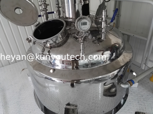 304 / 316 SUS-het Bewegen Gelatine Smeltende Tank met maat/drukapparaat