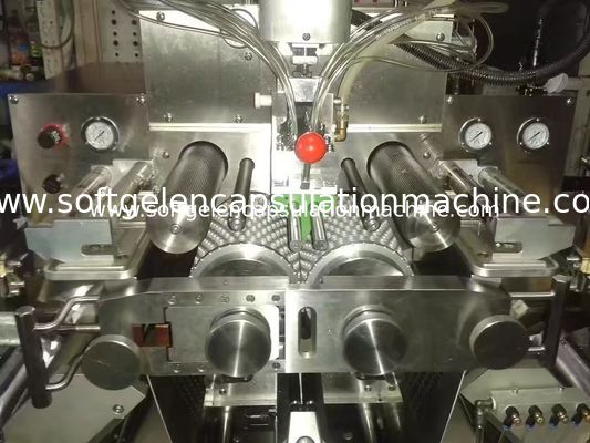 Servomotor Automatische Grootschalige Softgel Capsule Productie Machine Verschillende vorm capsule Olie vullen