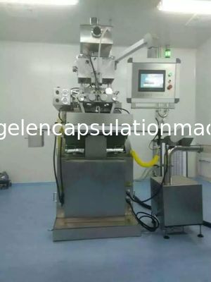 De Capsulemachine van Softgel van de Canabisolie met de Poreuze Rol van de Roestvrij staalolie