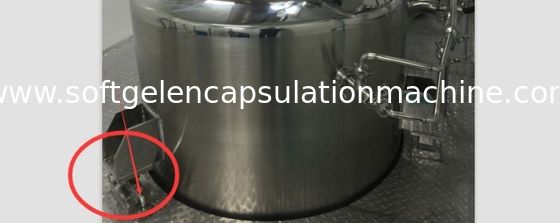 het Roestvrije staal dat van 500L 304 SUS Tanks voor Vloeistof/Geneeskunde mengt