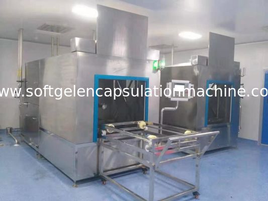 Automatische prewas, reiniging, spoelen, spoelen en drogen van het proces