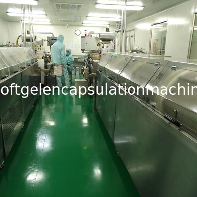 Inkapseling die van het Zetmeelerkang Carrangeen Softgel van het 12 duim de Plantaardige Gel Machineverkoop maken