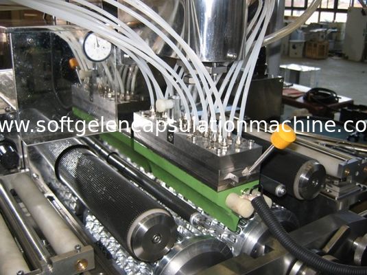 De Inkapselingsmachine van de industrie Kleine Softgel voor Olie en Vloeistof die met Micro- Smering vullen