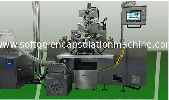 De Inkapselingsmachine van de industrie Kleine Softgel voor Olie en Vloeistof die met Micro- Smering vullen