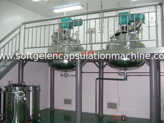 De Smeltende Tank van de Softgelgelatine