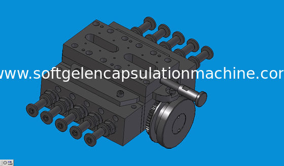 Matrijzenbroodje het bewerken reeks voor softgelcapsule en Paintball-de Pomp van de het Materiaalinjectie van de machinevulling