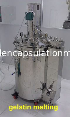 Automatische Inkapselingsmachine, Dubbele Ernst het Voeden de Capsulemachine van de Tankgelatine