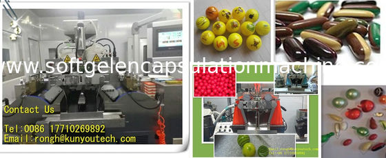 De Inkapselingsmachine van Paintball van de toernooienrang met Pid Temperatuurcontrole en formule