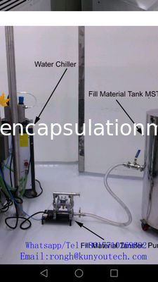 Plantaardige van de de pompcapsule van de Zetmeelgelatine de Vullende Machinedelen 4/6/8/10 duim