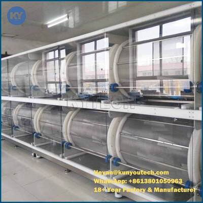 van de TUIMELSCHAKELAARdrying equipment with van 0,75 kW Grootste 700*1030mm Softgel Grote de Luchtventilators