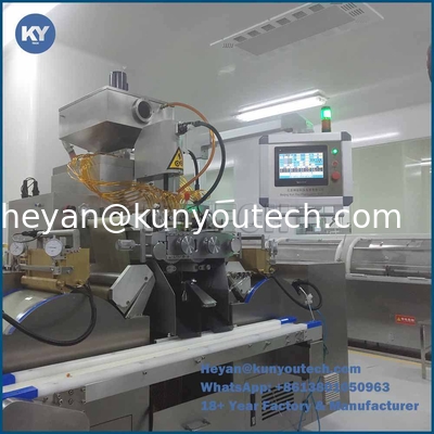10 Zachte Capsule die van de duim de Plantaardige Gelatine tot Machine maakt Automatisch 32000pcs/Uur