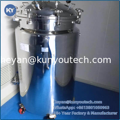 150L de farmaceutische Tanks van de Gelatineontvanger/de Voorraadvloeistof & houden Temperatuur