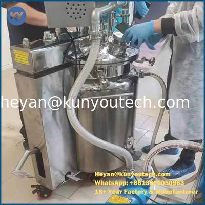 De Smeltende Tank van de Softgelgelatine met de Hydraulische Tank van de Temperatuurcontrole met Controledoos