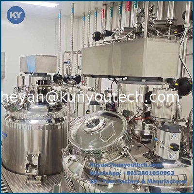 600L gelatine smelt tank met 0.09Mpa vacuüm ontwerp