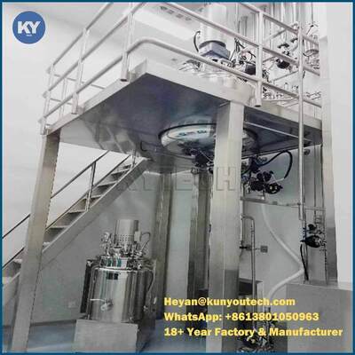 450L gelatine Smeltende Tank voor Vistraanmaker