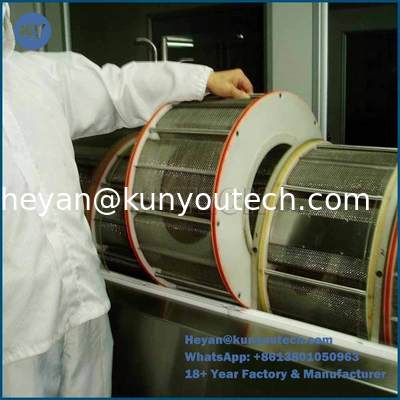 SS316/304 Inkapseling Tumbler Dryer met 1,5 kW motorvermogen en 1 jaar garantie voor Softgel en Paintball Drying