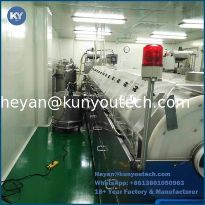 SUS 580x600mm Rotary Encapsulation Tumbler Dryer 0,4 kW