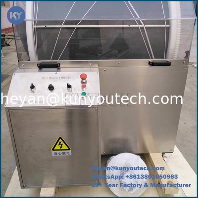 SUS 580x600mm Rotary Encapsulation Tumbler Dryer 0,4 kW