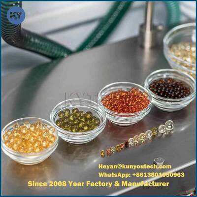 Mini Ball Seamless Softgel Machine, de Zachte Machine van de Gelatinecapsule met Olie het Vullen Materiaal