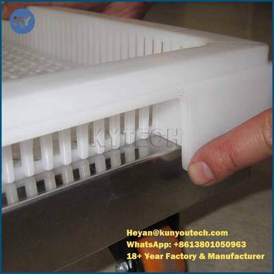 De Stapelbare Drogende Dienbladen van pp/Dienbladen voor het Drogen Paintball/Softgel stapelen die