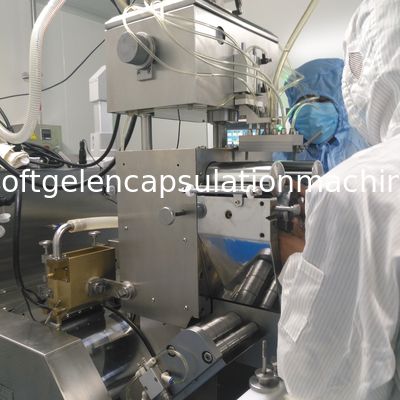 de Inkapseling die van 6 en 7 duimsoftgel Machine met Servomotor 50000 - 70000 Capsules/H maken