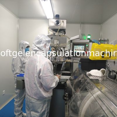 7 van het Broodjessoftgel van de duimmatrijs de Inkapselingsmachine voor Cbd-Olie 1 Jaargarantie