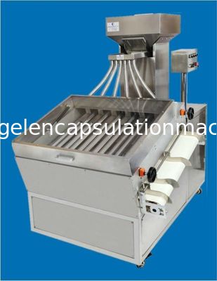De Inkapselingsmachine van roestvrij staalsoftgel voor Ovale Langwerpige Vormvistraan/Vitaminecapsule