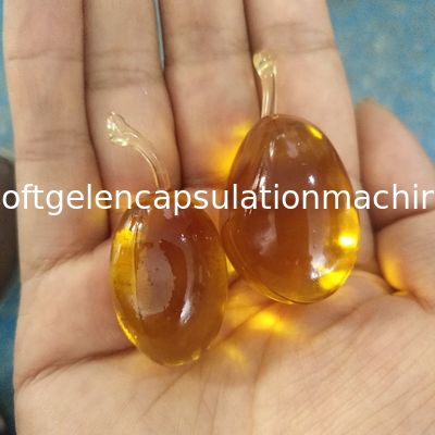 7 van het de Olie Zachte Gel van de duimcannabis de Capsulemachine met de Poreuze Rol van de Roestvrij staalolie