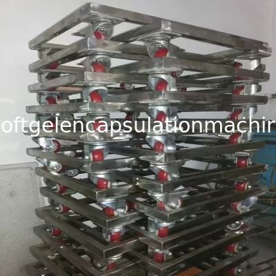 Hoge Temprature die Grote Plastic Dienbladen voor de Capsule van Paintball/Softgel-met Luchtstroom dragen