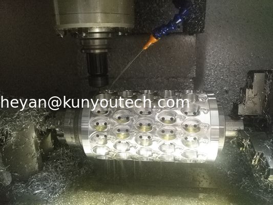 Compacte de Vorm/de Matrijzenbroodjes van de Aluminiumcapsule voor de Zachte Machine van de Gelatineinkapseling