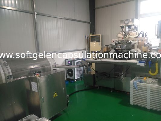 De Inkapselingsmachine van Softgel Capsuel van de vitamineolie/Softgel-Productiemateriaal