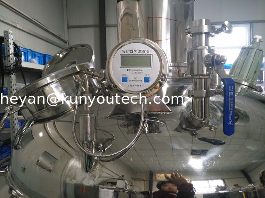 softgel de vacuümtank van de capsuleproductie voor gelatine die, het mengen zich smelten