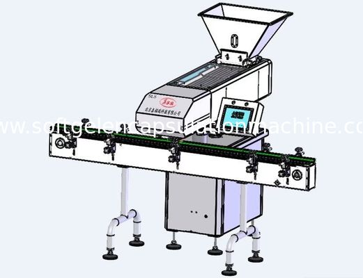 Kleine van de de Flessen het Tellen en Verpakking van Softgel/van de Tablet Machine 10 - 120b/M SS304 Materiaal