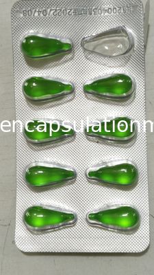 Ss316 Vistraan/Vitamine de Capsulemachine van de Olie Zachte Gelatine