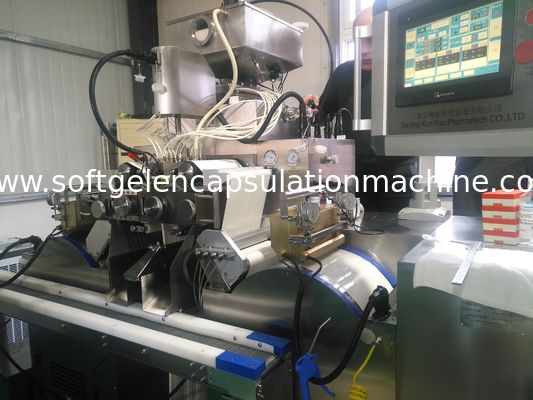 6 RPM Softgel Incapsulatie Machine Visolie En Paste Volledig 120000 Pcs/H