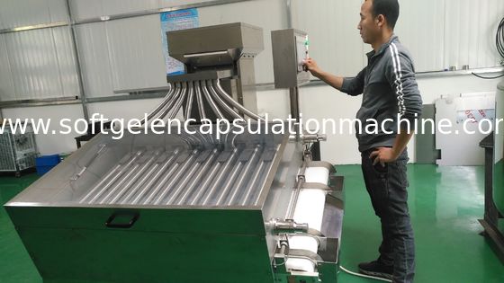 De Sorteermachinegrootte en Vorm van de Softgelcapsule met Regelbare Rolafstand