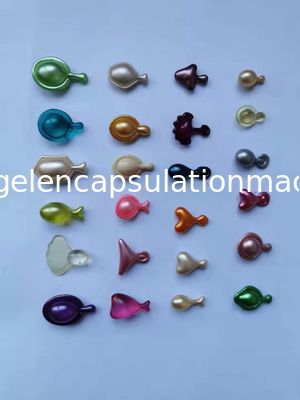 10-12 duimgeneeskunde die Softgel-de Hoge snelheid van de Capsulemachine verpakken