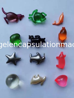 Plc Paintball van het de Capsuleolie en Deeg van Halal van de Inkapselingsmachine het Zachte Vullen