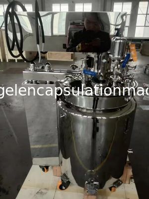 Laboratorium Elektrische Zachte Capsule die tot Machine maken Kleinschalig Roestvrij staal